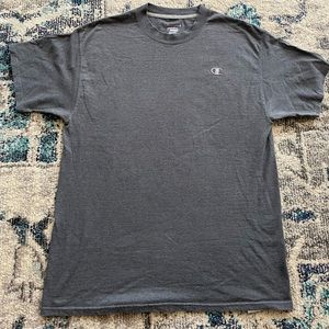 Retro Champion Men’s logo tee Gray